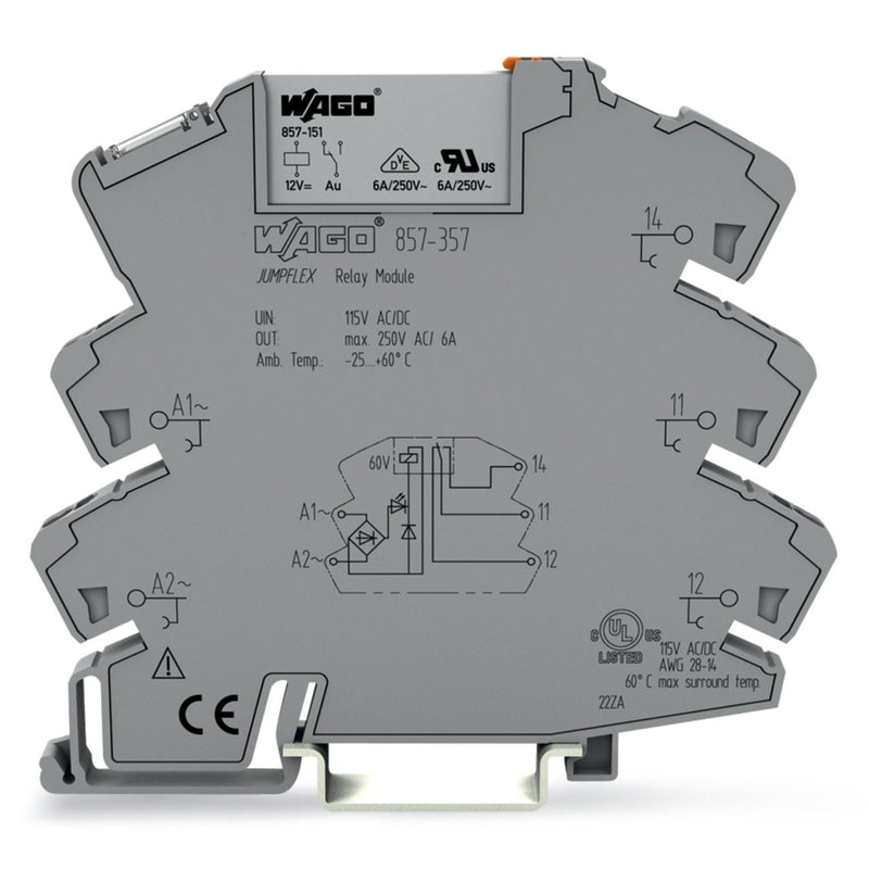 WAGO - Schaltrelais Relaismodul 857-357 AC/DC 115 V