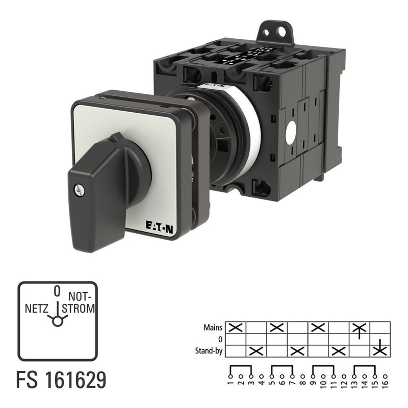Eaton - Lastschalter Netz/Notstrom-Umschalter T3-4-8902/Z Z