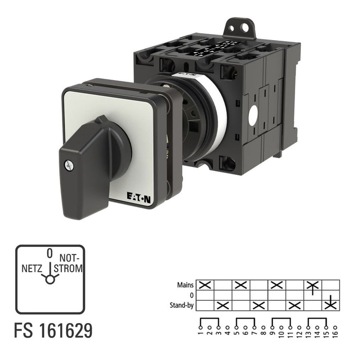 Eaton - Lastschalter Netz/Notstrom-Umschalter T3-4-8902/Z Z  − 1 Stück
