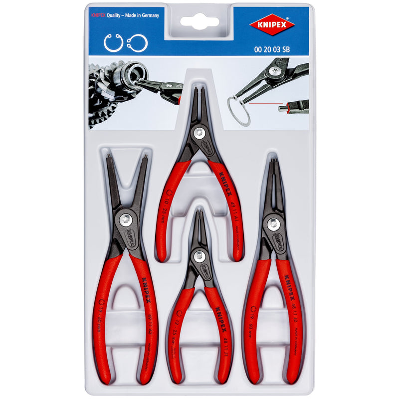 Knipex - Werkzeugset Präz.-Sicherungszangen 00 20 03 SB Set