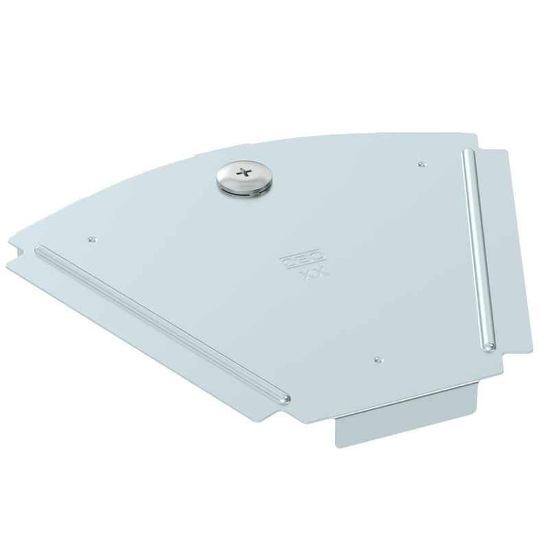 OBO Bettermann - Deckel Bogen für Kabeltragsystem Deckel für 45Grad-Bogen RBD 45 150 FS B150mm, bandverzinkt