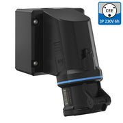Walther Werke - CEE-Steckdose (IEC 60309) CEE NEO Wandsteckdose 32A FW131306CC 3P 6h IP54