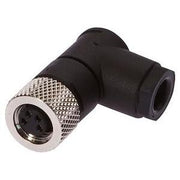 Ipf Electronic - Rundsteckverbinder, feldkonfektionierbar (Industriesteckverbinder) Kabeldose, abgewinkelt, VK003071 Selbstkonfektionierb