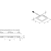 Hera - Downlight/Strahler/Flutlicht LED-Einbauleuchte Dynamic #20203165008 edelstahloptik