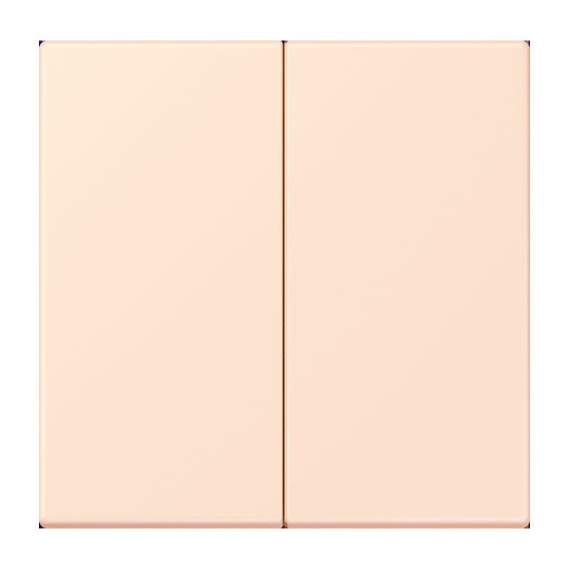 Jung - Abdeckung/Bedienelement für Installationsschalterprogramme Wippe 2fach LC 995 226 orange pale (32082)