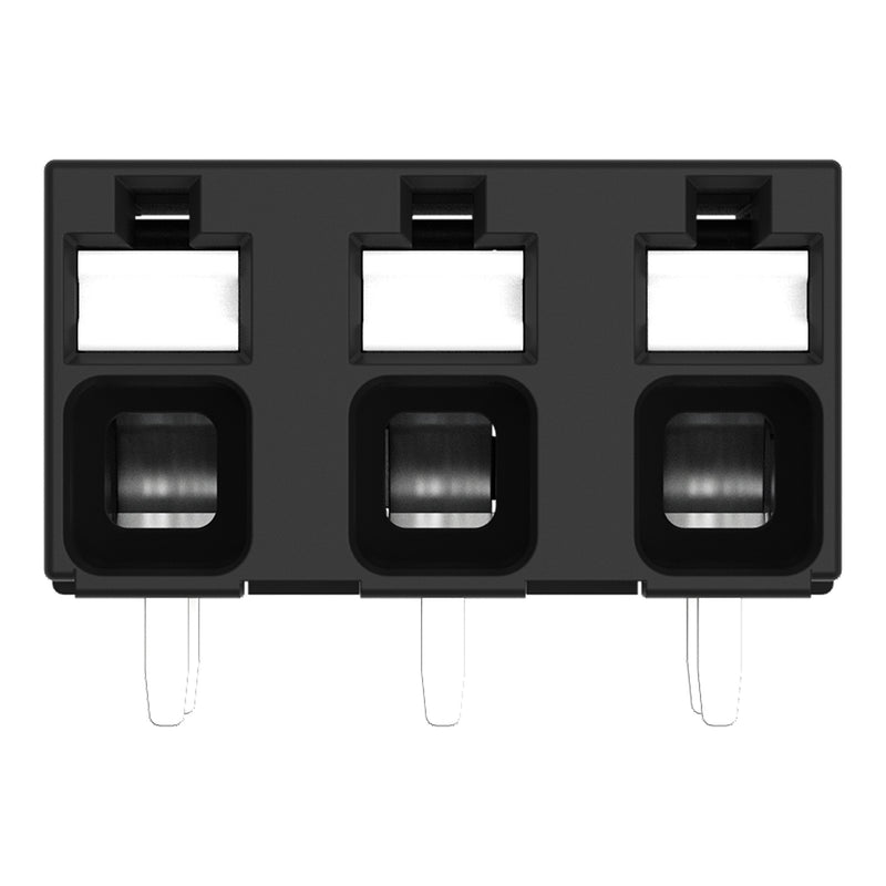 WAGO - Leiterplattenklemme THR-Leiterplattenklemme 20863203300000997605 Drücker,1,5mm²,sw − 2905 Stück