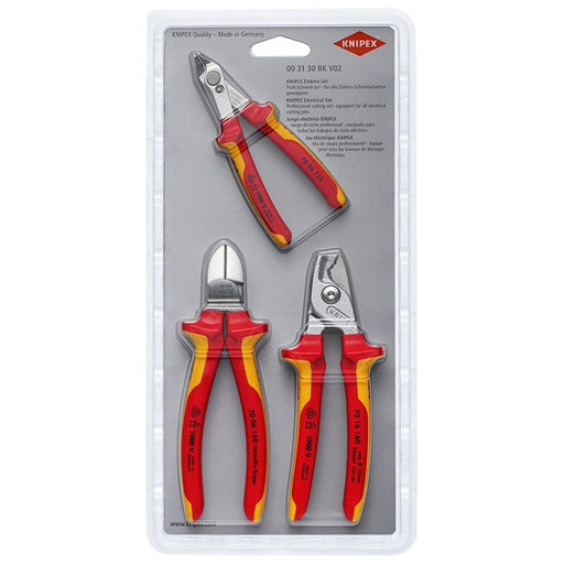 Knipex - Werkzeugset Schneidset 00 31 30 BK V02 im Blisterkarton