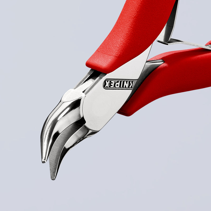 Knipex - Rundzange Elektronik-Greifzange 35 32 115 spiegelpoliert,115mm
