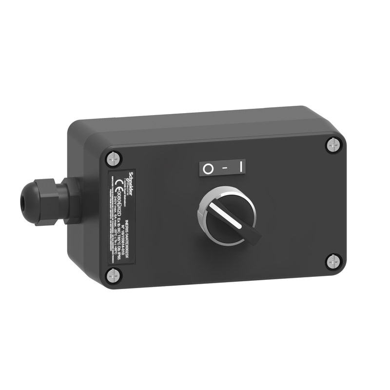 Schneider Electric - Befehls- und Meldegeräte-Kombination im Gehäuse Tasterstation XAWG130EX Wahlsch. mit 2 Pos
