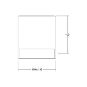 Brumberg Leuchten - Downlight/Strahler/Flutlicht LED-Anbauleuchte 60116103