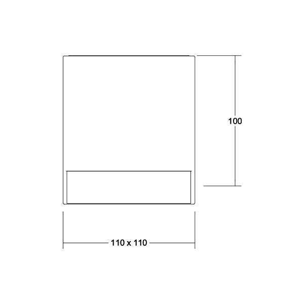 Brumberg Leuchten - Downlight/Strahler/Flutlicht LED-Anbauleuchte 60116103