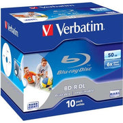 Verbatim - Speichermedium digital BD-R,DL 43736 (VE10) 50GBJewelcase − 5 Packung