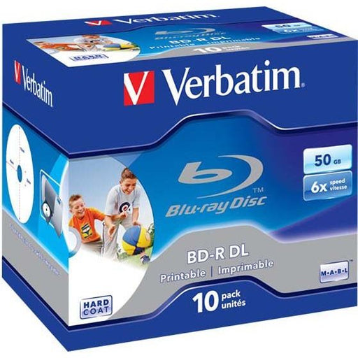 Verbatim - Speichermedium digital BD-R,DL 43736 (VE10) 50GBJewelcase − 5 Packung
