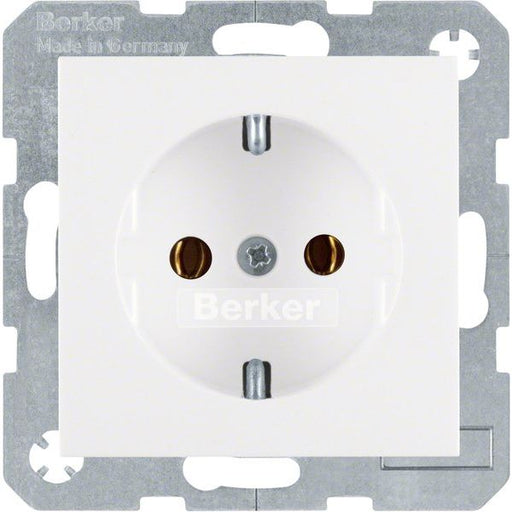 Berker - Steckdose Schuko-Steckdose pws matt 41431909