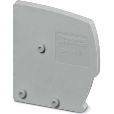 Phoenix Contact - Zubehör/Ersatzteile für Industriesteckverbinder Distanzplatte DP-UW 10 grau − 50 Stück