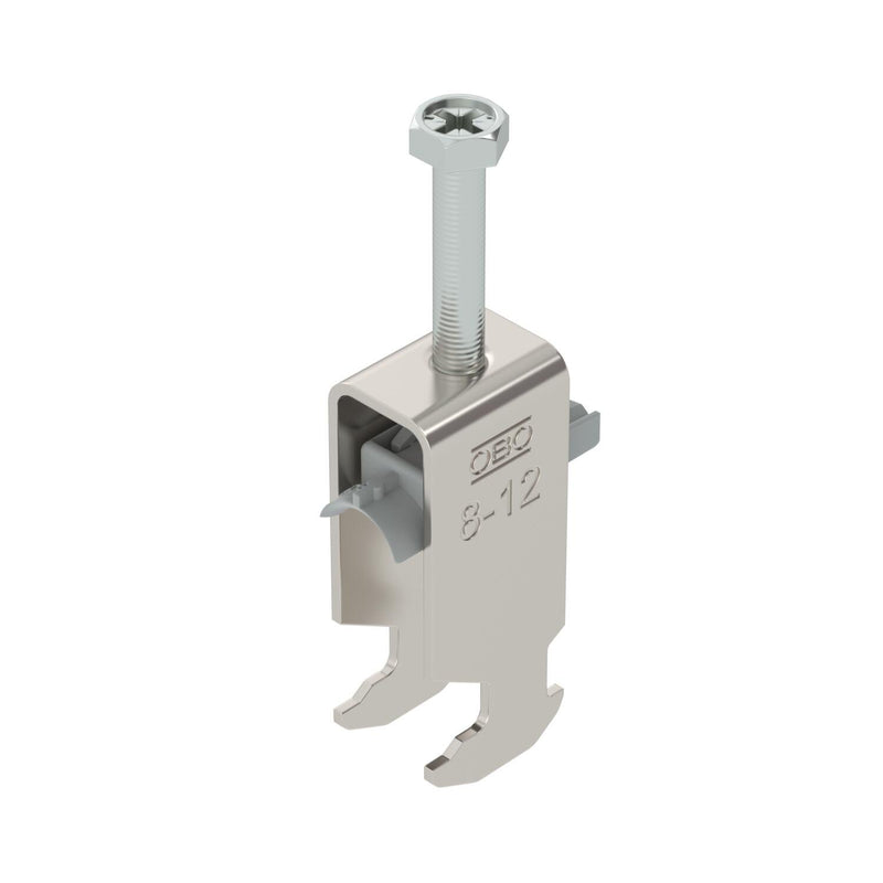 OBO Bettermann - Bügelschelle BS-H2-K-12 A2 2-fach − 50 Stück