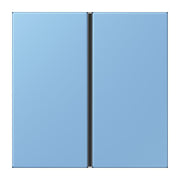 Jung - Abdeckung/Bedienelement für Installationsschalterprogramme Tastensatz 1fach LC 401 TSA 256 bleu ceruleen 59