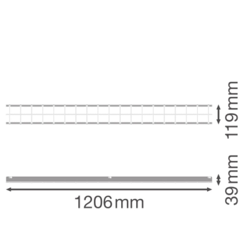 Ledvance - Mechanisches Zubehör/Ersatzteile für Leuchten Ballwurfschutz LBFLEX#4099854177729 1500mm