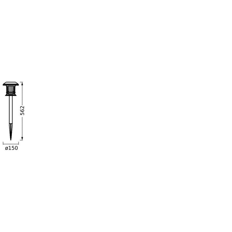 Ledvance - Wegeleuchte LED-Erdspieß SMART #4058075763869 BT