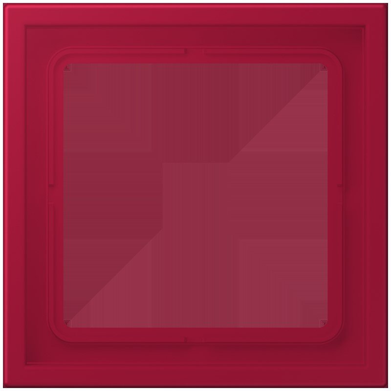 Jung - Abdeckrahmen Rahmen 1-fach LC Z981 BF 229 rouge carmin