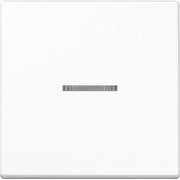 Jung - Bussystem-Tastsensor KNX RF Taster 1fach A 10911 ST RF BF WW Thermoplast, Serie A