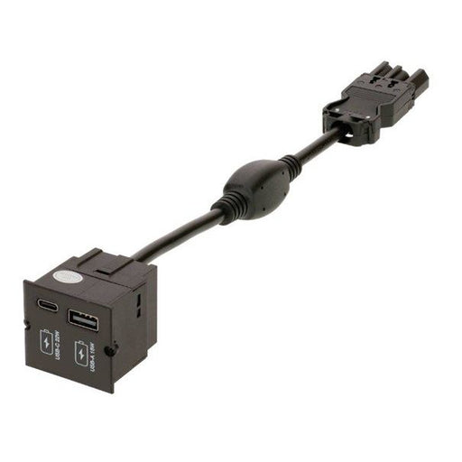 Bachmann - Netzgerät für Unterhaltungselektronik Modul USB A/C 917.227 22Watt Charger CM