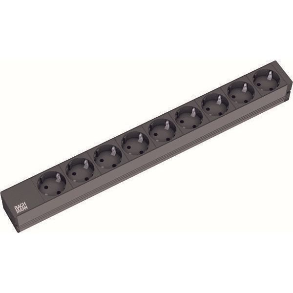 Bachmann - Power distribution unit (PDU) 19Zoll Steckdosenleiste 9f 333.506 1HE, m.Schutzkontakt