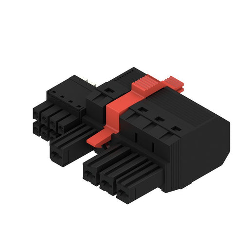 Weidmüller - Kabelsteckverbinder für Leiterplattensteckverbinder Verbinder 7.62mm BVF 7.62H#1157200000 − 25 Stück