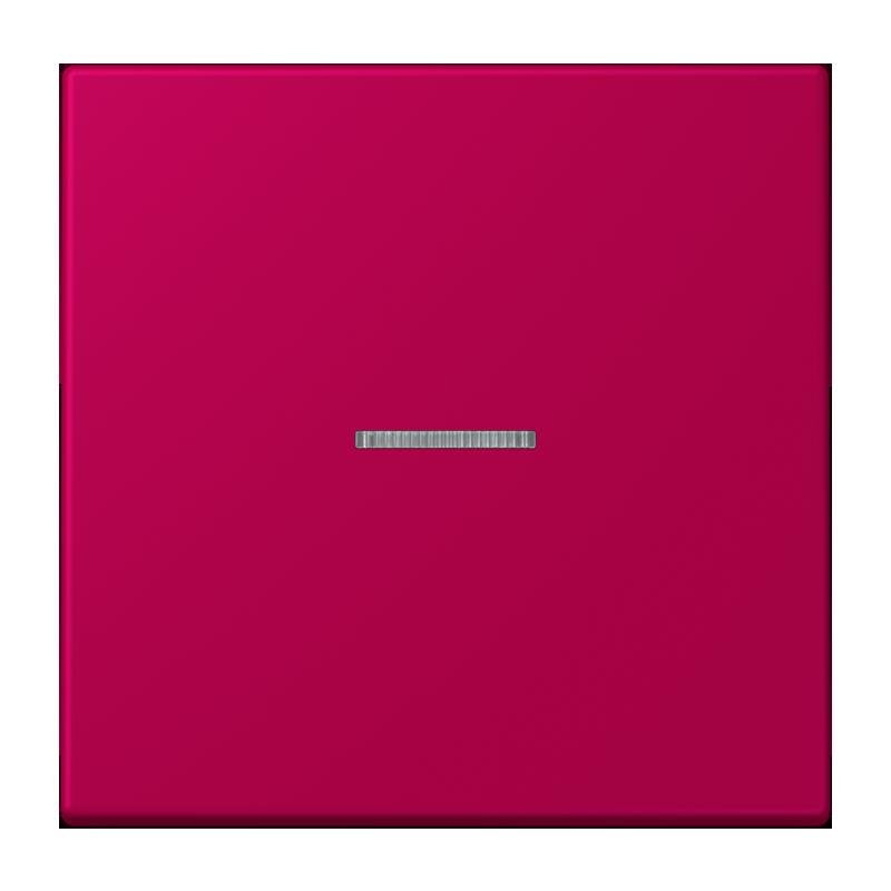 Jung - Abdeckung/Bedienelement für Installationsschalterprogramme Wippe mit Lichtleiter LC 101 KO5 230 rouge rubia