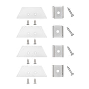 Nobile - Zubehör/Ersatzteile für Lichtschlauch/-band Ersatzkit für Alu Profil 5011149908 Aufbau, weiß − 1 Stück