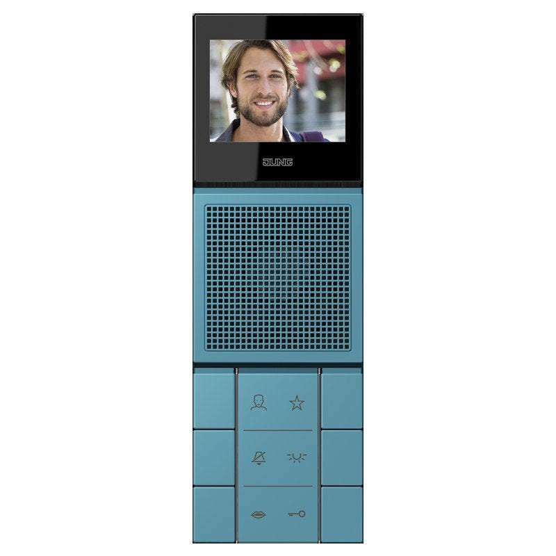 Jung - Innenstation für Türkommunikation SIB Video-Innenstation SI VI LC 627 212 LS 32031