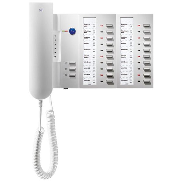 TCS Tür Control - Innenstation für Türkommunikation Audio Innenstation IMM1110-0140 mit Hörer 4 + 10 + 1