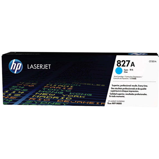 HP - Verbrauchsmaterial für Telefax/Drucker/MFC Lasertoner CF301A cy 32.000 Seiten,cyan