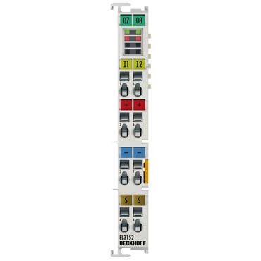 Beckhoff - Feldbus, Dez. Peripherie - Analoges Ein-/Ausgangs-Modul Analog-Eingangsklemme EL3152 2-Kanal 4-20 mA