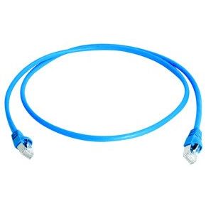 Telegärtner - Patchkabel Kupfer Patchkabel S/FTP 6A 100007976 bl 1,0m