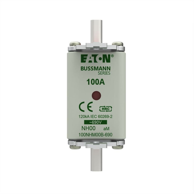 Eaton - Messersicherung Sicherungseinsatz Nieders. 100A69#100NHM00B-690 100A AC 690V 120kA − 3 Stück