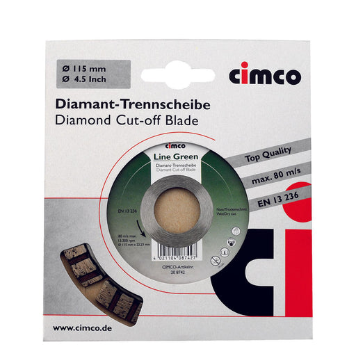 Cimco Werkzeuge - Trenn-/Schleifscheibe Diamanttrennscheibe 208742