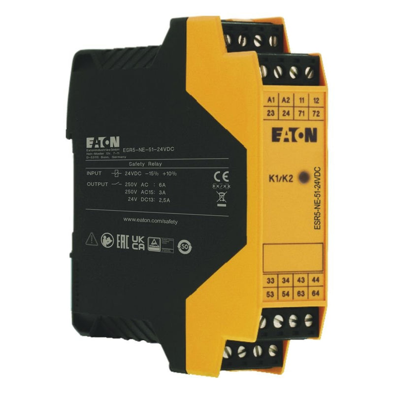 Eaton - Gerät zur Überwachung von sicherheitsgerichteten Stromkreisen Kontakterweiterung 24V DC ESR5-NE-51-24VDC