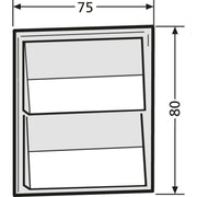 Renz Metallwaren - Funktionsmodul für Türkommunikation Klingelmodul 97-9-85270 ws mit 2 Klingeltaster − 1 Stück