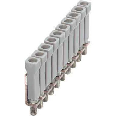 Phoenix Contact - Querverbinder/Brücker für Reihenklemme L-Brücke LB 10-6 GY − 10 Stück