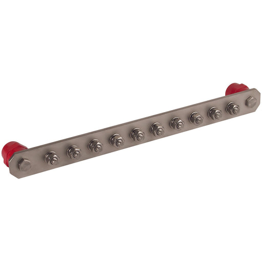 DEHN - Potentialausgleich-Schiene Potentialausgleichschiene PAS I 10AP M10 V2A o. Abdeckung Niro