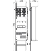 Hensel - Verteilerschrank für Energieversorgung Erweiterung Mi EV 11kW 0100 f.6 Ladep. a 11kW
