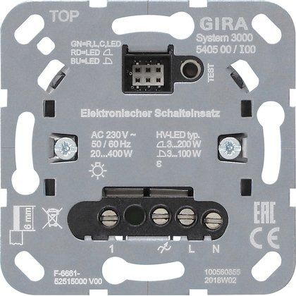 Gira - Elektronischer Schalter Schalteinsatz 540500