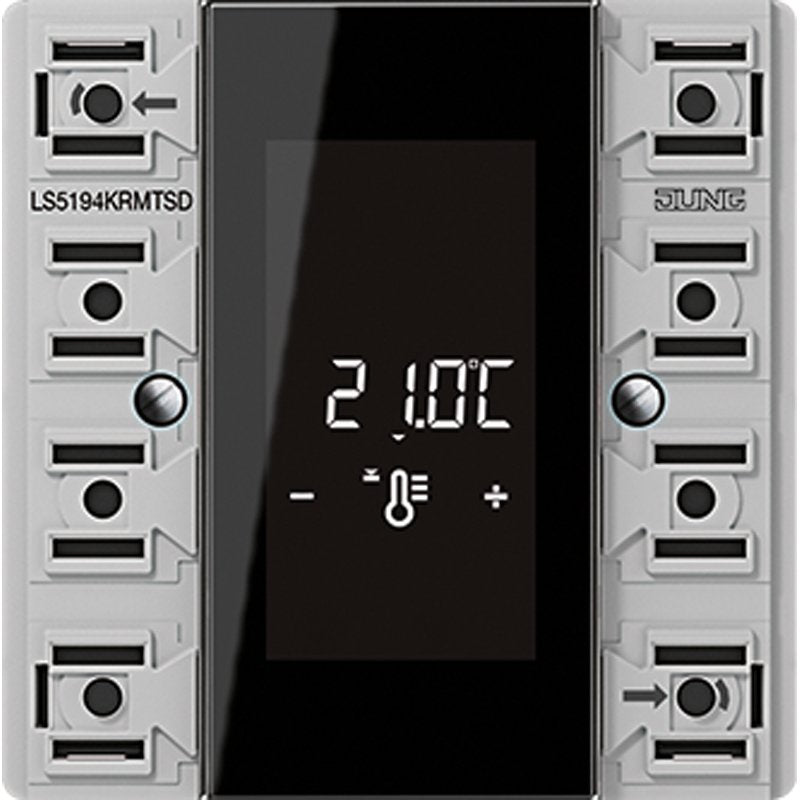 Jung - Bussystem-Mehrfach Bediengerät KNX Raumcontroller-Modul LS 5194 KRM TS D Kompakt 4-fach − 1 Stück