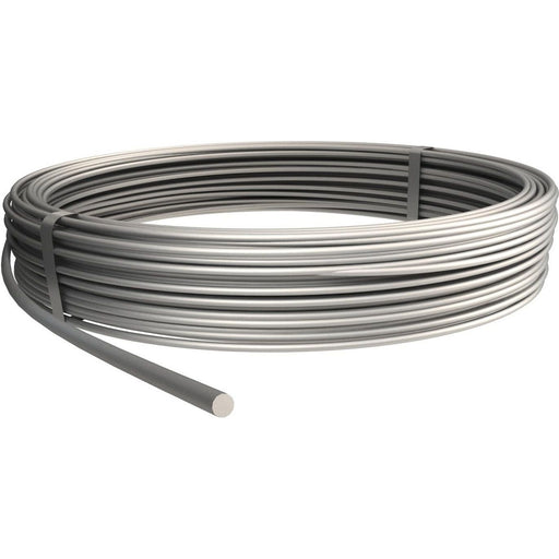 OBO Bettermann - Rundleiter/Draht für Blitzschutz Rundleiter RD 8-ALU-T 8mm Alu Tordierq. − 150 Meter