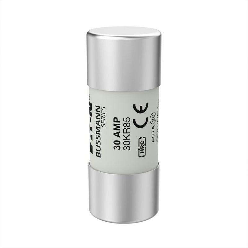 Eaton - Zylindrische Sicherung Sicherungseinsatz 30KR85 30 A, AC 415 V − 20 Stück