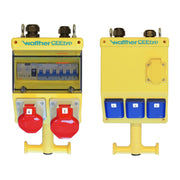 Walther Werke - CEE-Steckdosen-Kombination (IEC 60309) Hängekombination 6H43002 3xSchutzk.,2xCEE
