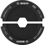 Bosch - Einsatz für Presswerkzeug Kabelschuhe/Verbinder, Aderendhülsen, Schirmanschluss PRO Presseinsatz, E25 CU, 2608001125 25 mm², Kupfere