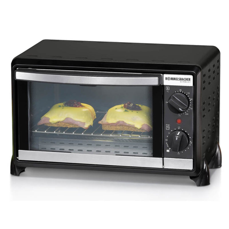 Rommelsbacher - Tischbackofen/Backgrill Kleinbackofen BG 950 Speedy sw 10l 950W