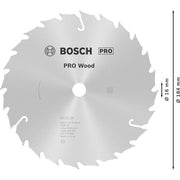 Bosch - Kreissägeblatt PRO Wood Kreissägeblatt, 2608640795 184 x 2,2 x 16 mm